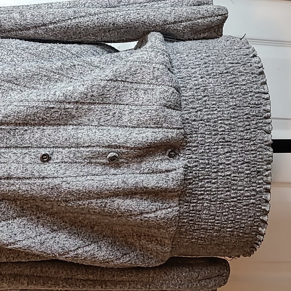 C Fleece Smocked Blouse - Picture 3 of 12